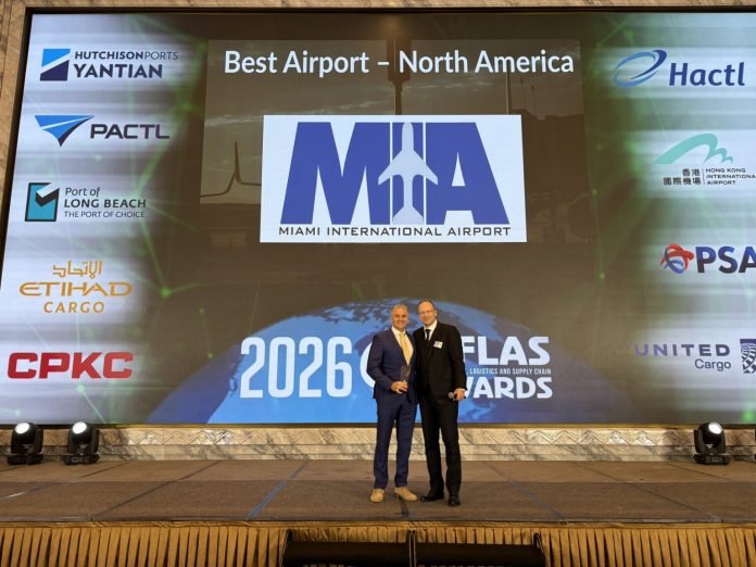 Miami International Airport named Best Airport in North America by Asia Cargo News